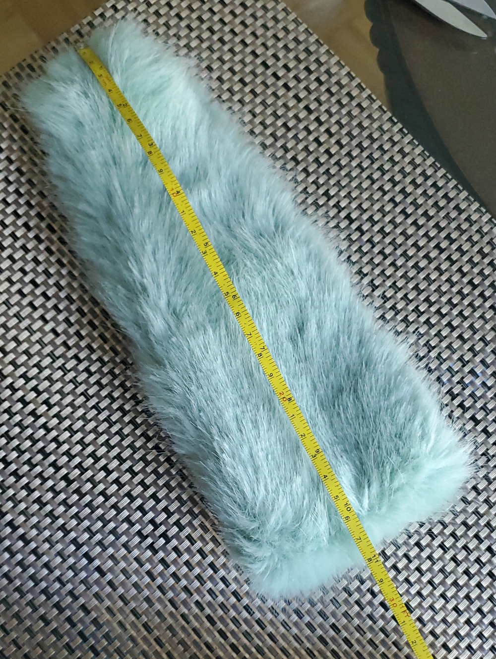 Barts Calla Fur Deluxe Faux Fur Headband Neck Warmer Mint Green - Picture 13 of 15